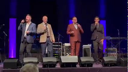11K views · 197 reactions | What a great night with the Kingsmen, McKamey Legacy, The Griffins and The Regals! At the end Joshua Horrell takes the stage once again with the mighty Kingsmen Quartet to sing “When I Wake Up To Sleep No More!” Great moment for sure!!! | Global Promotions | Facebook