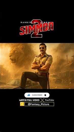 SIMMBA 2 : Short Trailer | Ranveer Singh #shorts #trending