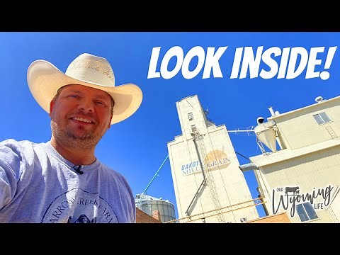 Inside a Grain Elevator and Mill