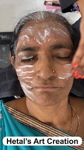 796K views · 2.5K reactions | 80 Year Old Grandma Makeup - Makeup Transformation - Amazing Makeup vs No Makeup - Girl Makeup | Hetal's Art - Creation | Facebook