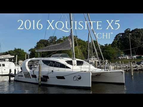 2016 Xquisite X5 Walkthrough | Owner's Version Catamaran For Sale