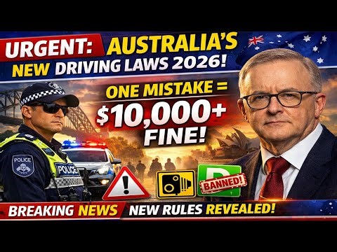 Australia Driving Law Changes 2026 Explained | Fines, Penalties & What Drivers Must Know