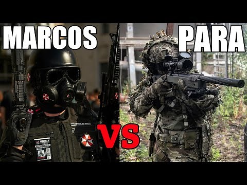 PARA vs MARCOS | PARA Commando vs MARINE Commando