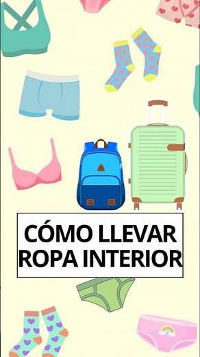 Truco para hacer la maleta como un experto 🧳✨