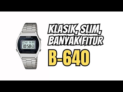 Casio Classic Model Watch - Review B640 / B-640 Digital B. Indonesia