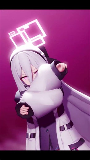 [ブルアカ MMD] ケイ - 侵蝕 #shorts #mmd