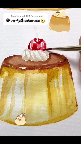 Drawing Pudding Characters - Easy Tutorial for Beginners