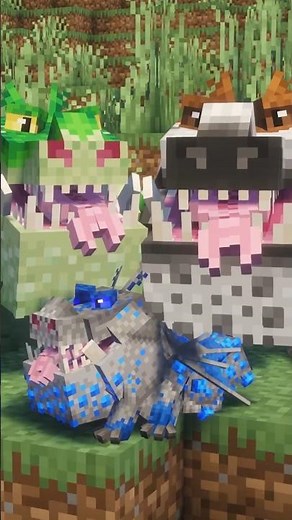 Gronckle Eggs How to Train Your Dragon In Minecraft! #shorts