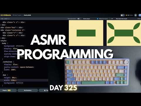 Keyboard ASMR CSS Battle 10th February