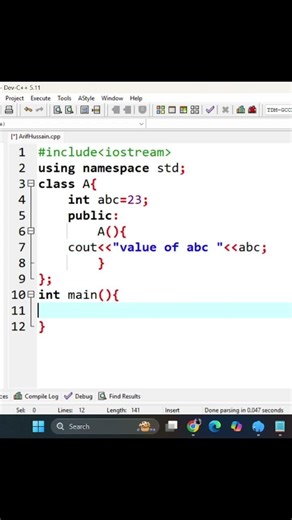 C++ Object Creation | Every Object Calls Constructor | Automatic Function Call