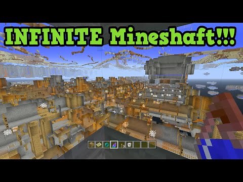 Minecraft Xbox 360 / PS3 Seed: INFINITE Mineshaft & Ravine