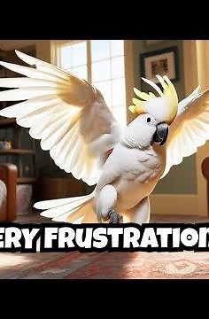 Crazy Cockatoo's Hilarious Tantrum Caught on Camera