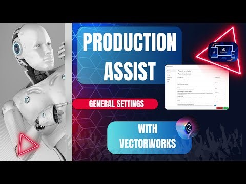 Production Assist 2026 Preferences Before Calc With Vectorworks Spotlight 2026 #vectorworksmovies