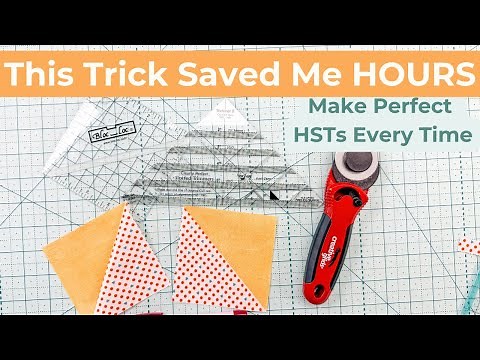 Half Square Triangles Made Easy – My Favorite Tool + Game-Changing Tips!