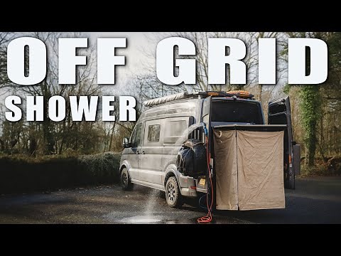 This Shower Setup Makes Van Life So Much Easier