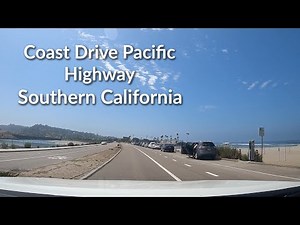 Oceanside to San Diego California Pacific Coast Highway 1 - Scenic Morning Drive