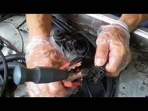 Mercedes diesel w126 Fix it quick How to check test glow plugs 300SD 300D 300TD 240D 190D easy way