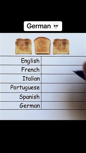 German is so difficult 🤯 #german #toast #language #tintlk #fyp | toast in german