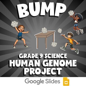 Human Genome Project BUMP Science Game | No Prep Grade 9 Review