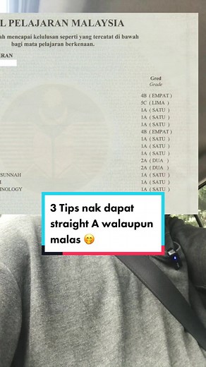 Jangan tanya kenapa BM, BI & BA saya tak A. #studysmartermethod #straightaspm #booktokmalaysia😂