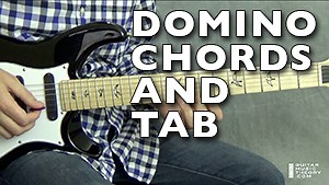 Van Morrison Domino Chords and Tab - Guitar Music Theory by Desi Serna