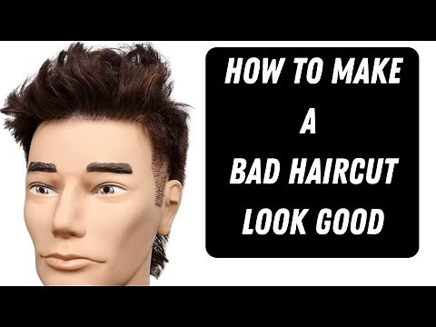 How to Make a Bad Haircut Look Good - TheSalonGuy