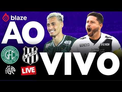 GUARANI x PONTE PRETA | AO VIVO | PAULISTÃO 2026 | JOGO AO VIVO AGORA NO BRINCO DE OURO