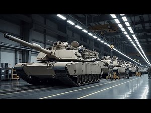 Inside the U.S. Army Tank Factory: How the Abrams Tank Is Built to Dominate Battlefields