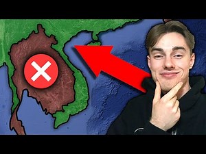This Map ONLY Includes Geoguessr's RAREST Countries