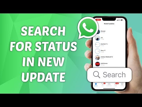 How to Search for WhatsApp Status in New Update