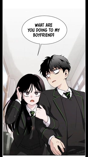 She followed him all the way home... 💀🚩 #manhwa