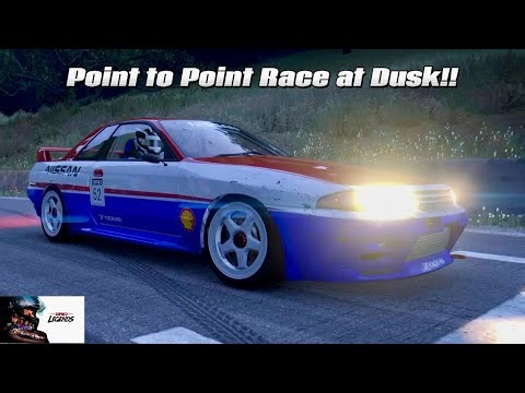 Point to Point Race at Dusk!!