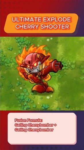 ULTIMATE EXPLODE CHERRY SHOOTER | PvZ Fusion #pvzfusion #pvz #pvzgameplay #plantsvszombies #pvzmods
