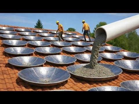 Genius Invention By 60 Year Old Plumber! Endless source of free energy from cement and PVC pipes