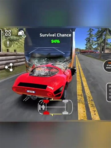 Drive CSX - High Speed Crashes and Stunts : Ultimate Car Crash Simulator #51 Shorts 13