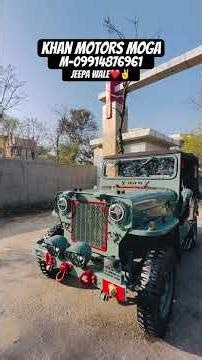 Cj jeep Rdy to Prabhsimran ji (Cricketer) | Khan Motors Moga |M-09914876961 #khanmotorsmoga #jeep