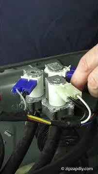 Replace Water Inlet Valve on Front Load Washer