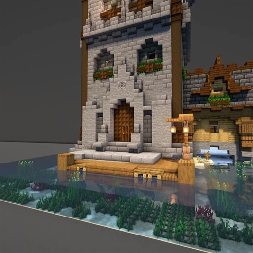 miloo on Instagram: "Village Revamp Part 3: Fortified Library House tour on slide 2!! ➖➖➖➖➖➖➖➖➖➖ Had a lot of fun building/designing the tower of this build!! Wanted to go for something a bit bigger for the librarian, since its one of my favourite villagers :) ➖➖➖➖➖➖➖➖➖➖ In the following posts i am going to build one house for every villager type available in minecraft. I hope you‘re just as excited as i am!! ➖➖➖➖➖➖➖➖➖➖ ⭕All builds by me original Content⭕ ➖➖➖➖➖➖➖➖➖➖ Go follow @mc.builder_ @mc.bu