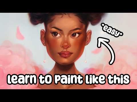 This Book Will Change How You Paint Digitally | Portrait Painting for Beginners