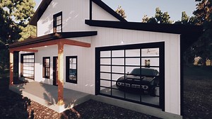 2 Bedroom Monitor style Barndominium #Shophouse #monitorbarn, #barndominium | Buckeye Plans | Facebook