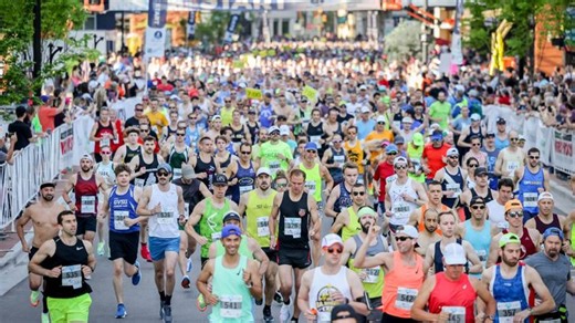 A complete list of roads closing for the Amway River Bank Run
