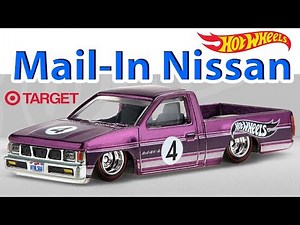 How to Get the Hot Wheels Target Exclusive Nissan Hardbody Mail-In