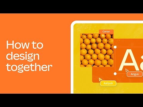 How to share and collaborate on designs in Canva (8/10)