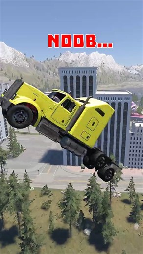 What Car is the Best Crash? 🔥 Semi-Truck VS Police Car Game - BeamNG Drive
