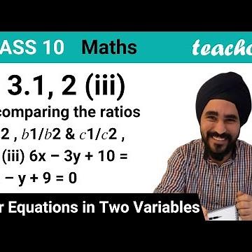 Ex 3.1, 2 (iii) - Check if linear equations 6x – 3y + 10 = 0 - Class 10 -Teachoo