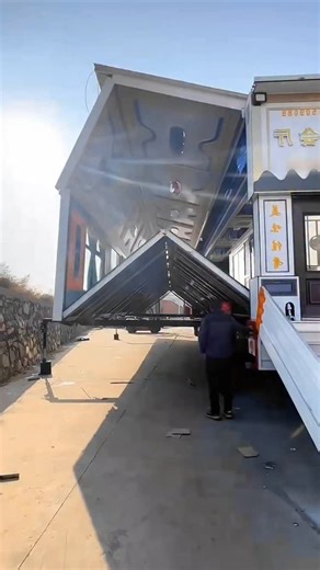 qingyang556 | This multi-purpose intelligent mobile truck container is designed for use in restaurants, weddings, exhibition halls, dance halls, camping... | Instagram