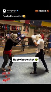 502K views · 6.8K reactions | Folded him with it﫠(Via:@showtime_or_no_time)⁠ ⁠⁠ #boxing #boxingfans | Boxing Highs | Facebook