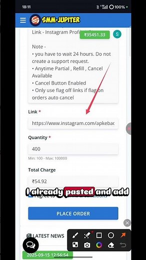 Cheapest Smm Panel || 9 ₹ Rs 1000 Followers Instagram Followers #shorts #followers #cheapestsmmpanel