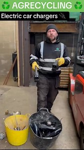 ELECTRIC CAR CHARGERS 🔌 #agrecycling #fyp #reels #viralvideos #metal | AGRecycling