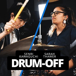 4M views · 25K reactions | The DRUM-OFF that will break the internet… 論 - What’s better than one awesome drummer? Two awesome drummers! Check out this drum duet featuring Senri Kawaguchi and Sarah Thawer playing the funky track “Real Life” (by Senri Kawaguchi). They trade solos mid-video before transitioning into a heavier version of the song. Can this get any more epic? - Big thank you to Yamaha Drums for making this performance possible.  | Drumeo | Facebook